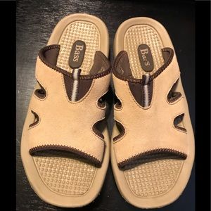 🌺Bass Leather Sandals With Super Support